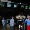 The kids know how to have fun bowling